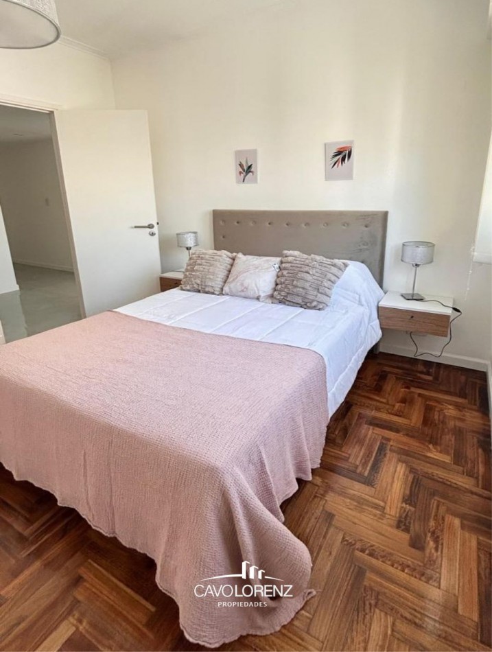 Lamadrid 2188 7° A - Magnifico 3 ambientes al frente con balcon, totalmente reciclado y amoblado