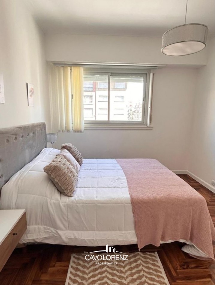 Lamadrid 2188 7° A - Magnifico 3 ambientes al frente con balcon, totalmente reciclado y amoblado