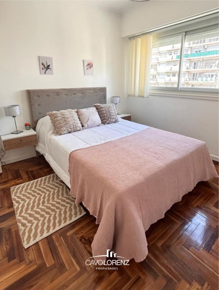 Lamadrid 2188 7° A - Magnifico 3 ambientes al frente con balcon, totalmente reciclado y amoblado